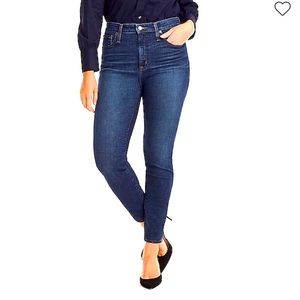 J. Crew curvy toothpick high rise skinny jean